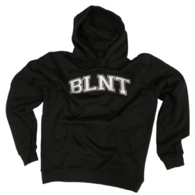 Felpa Cappuccio BLNT "College" (Black)