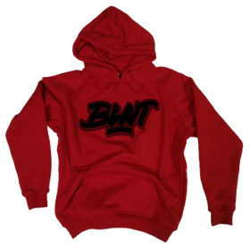 Felpa Cappuccio BLNT "Tag" (Red)