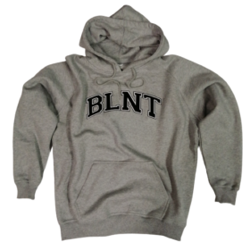 Felpa Cappuccio BLNT "College" (Grey)