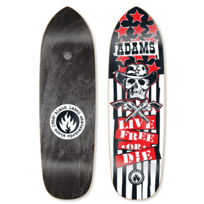 Tavola Skateboard - Black Label - Jason Adams - Live Free - 9.5