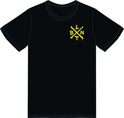 BLNT - Skull Skate T-Shirt - Black