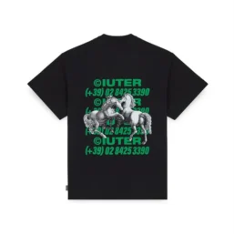 Iuter Horses T-shirt Black