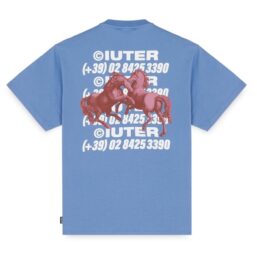 Iuter Horses T-shirt Blue