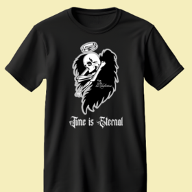 T-Shirt "La Ghigliottina" Time is Eternal Black